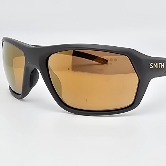 Smith Optics Rebound Matte Gravy Frame CP Polarized Bronze Mirror Len Sunglasses - Picture 1 of 16
